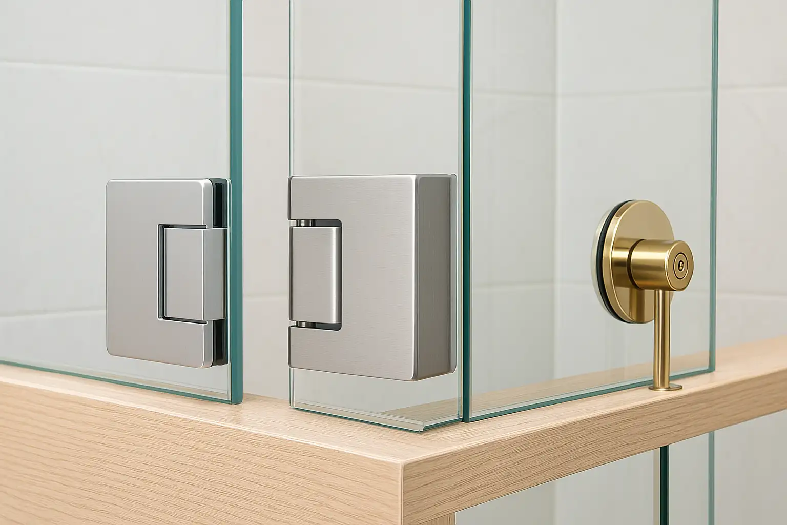 Balamale pentru uși din sticlă: tipuri, alegeri și montaj corect