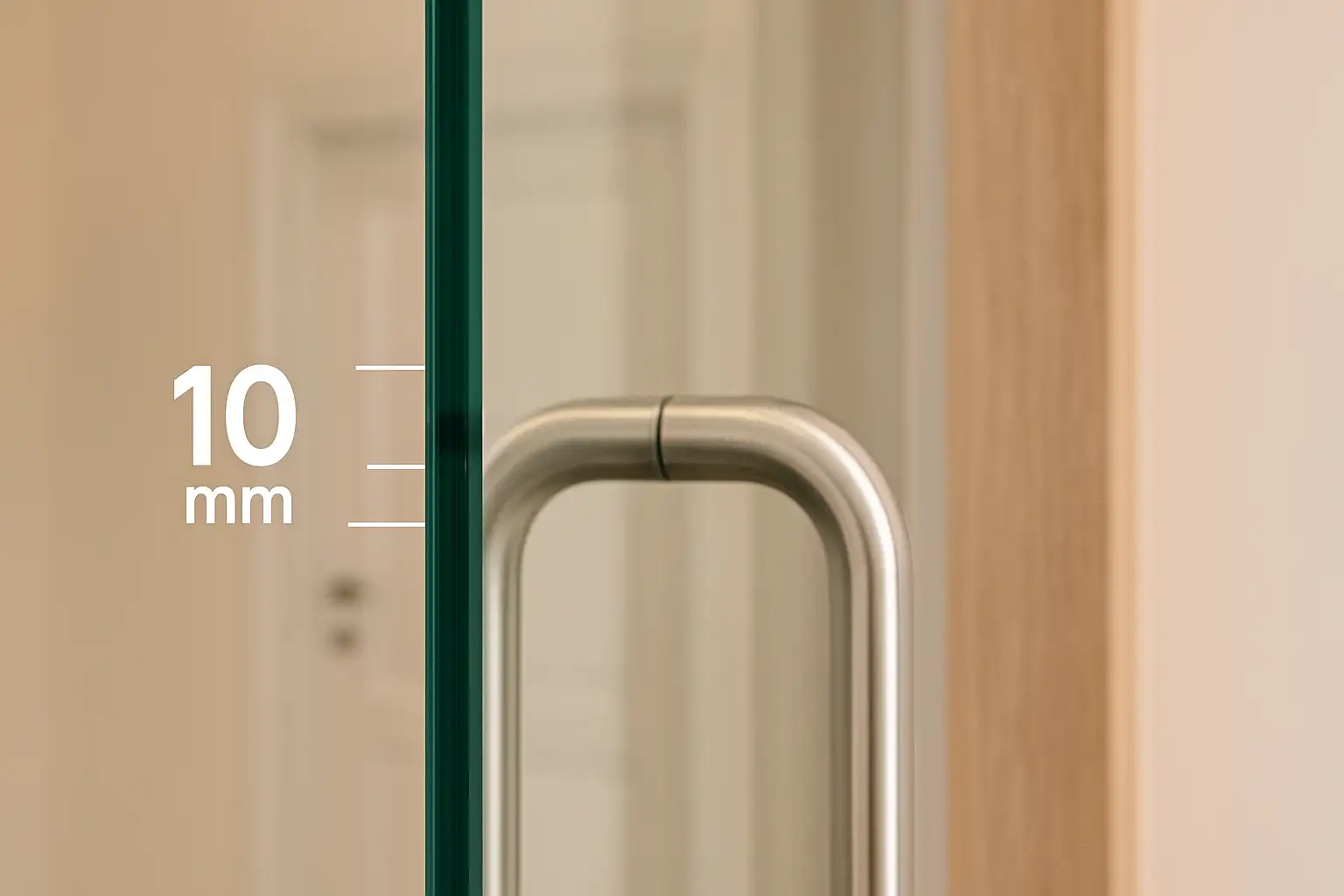 Cum alegi grosimea corectă a sticlei pentru uși interioare