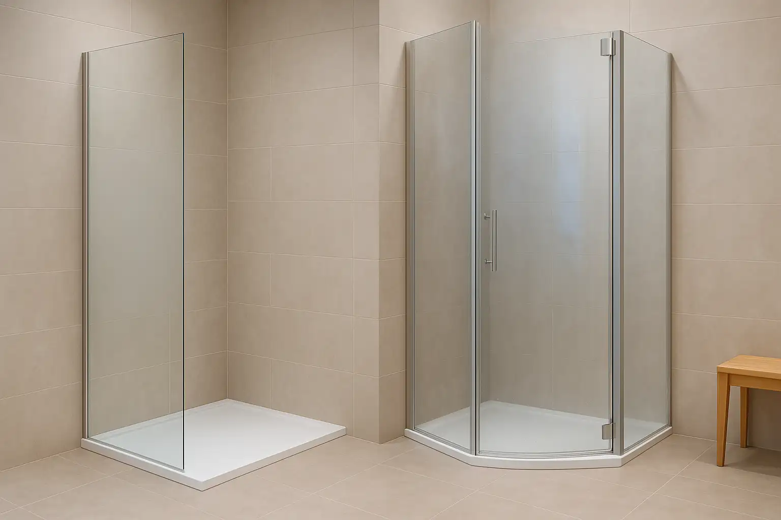 Paravan de duș: fix sau mobil? Cum alegi corect