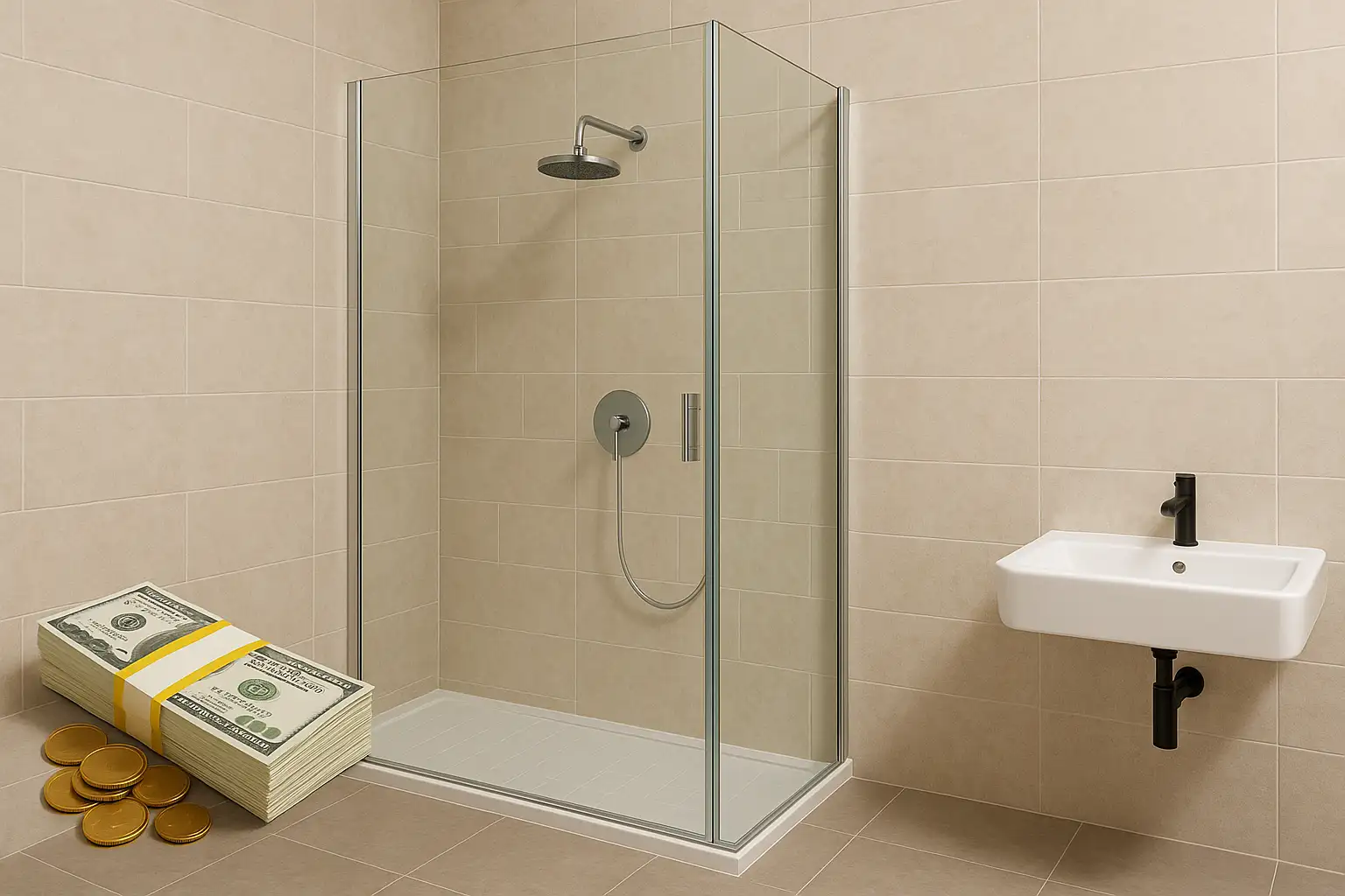 Ce determină prețul unui paravan de duș