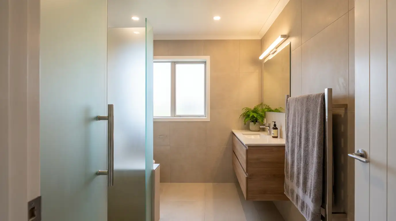 Uși de baie: sticlă, PVC sau MDF în mediu umed