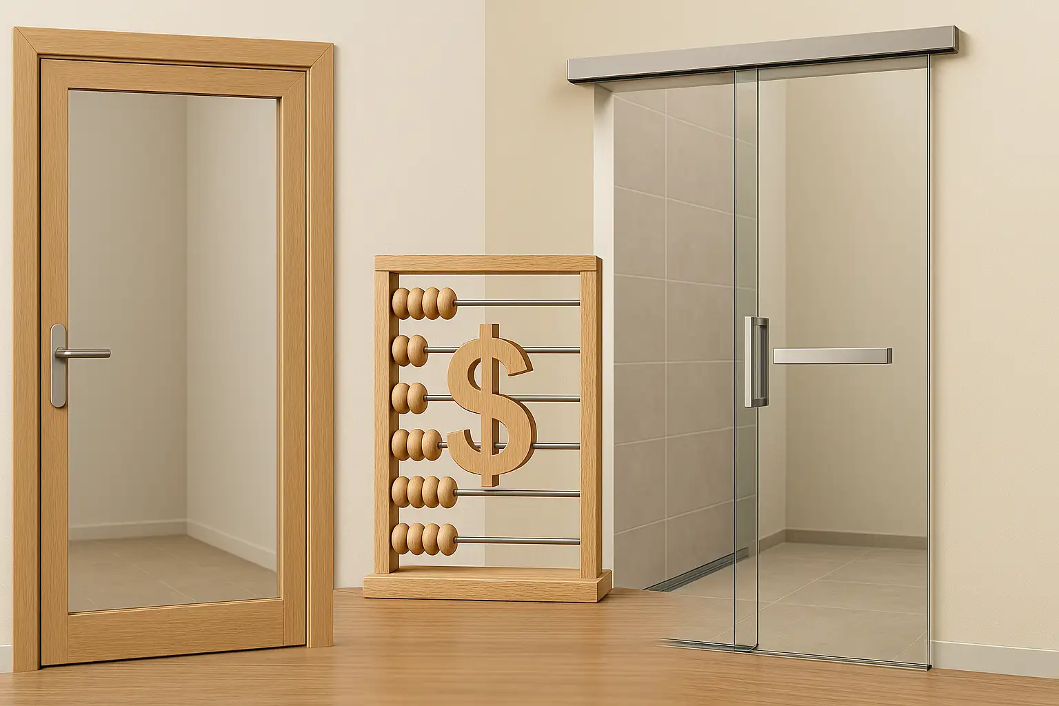 Uși batante vs glisante: cât costă cu adevărat